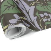 Papier Cadeau William Morris Blackthorn Tapestry Floral (Coin rond)