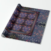 Papier Cadeau William *Morris Blackthorne Frame Thief (Déroulé)