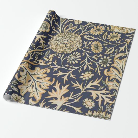 Papier Cadeau William Morris Cherwell (Déroulé)