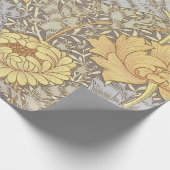 Papier Cadeau William Morris Chrysanthemum Fleurs maman (Coin)