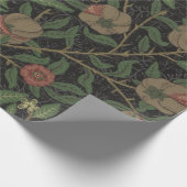 Papier Cadeau William Morris Citrus et grenade (Coin)