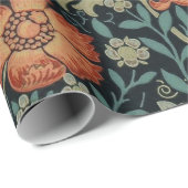 Papier Cadeau William Morris Compton Fond d'écran classique (Coin rond)