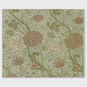 Papier Cadeau William Morris Cray Fleur de Sage Floral Botanique (Plat)