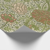 Papier Cadeau William Morris Cray Fleur de Sage Floral Botanique (Coin)