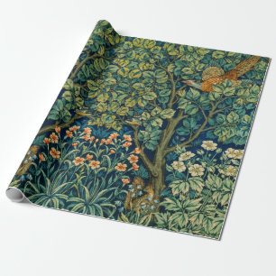 Papier Cadeau William Morris Design Style Vintage