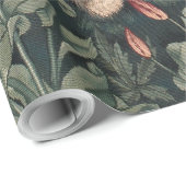 Papier Cadeau William Morris Faune sauvage Fox (Coin rond)