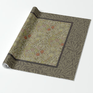 Papier Cadeau William Morris Floral Lys willow art design