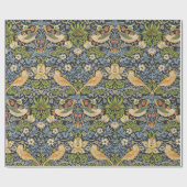 Papier Cadeau William Morris - Fraise Thief Motif Floral (Plat)