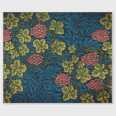 Papier Cadeau William Morris GRAPE VINE BLEU Wrapper Papier (Plat)