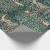 Papier Cadeau William Morris Greenery Forest Animal Botanical (Coin)