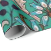 Papier Cadeau William Morris Hyacinth (Coin rond)