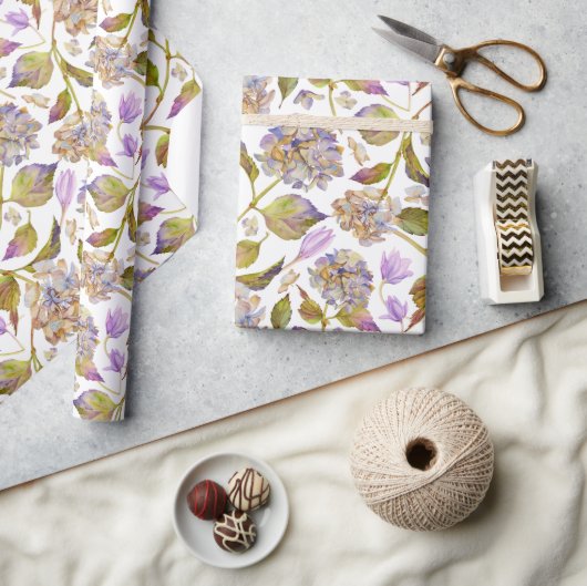 Papier Cadeau William Morris Inspiré Floral (Artisanat)
