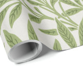Papier Cadeau William Morris le motif Willow (Coin rond)