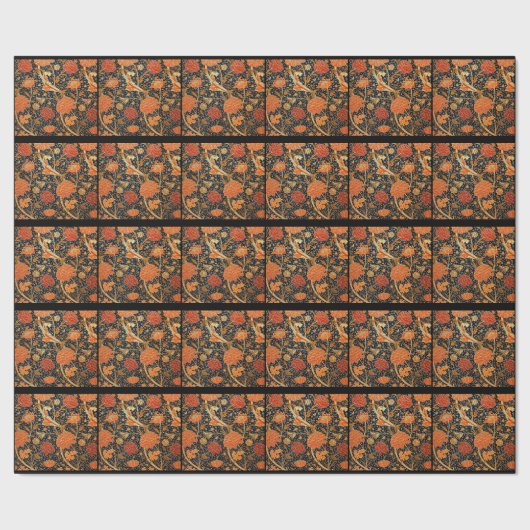 Papier Cadeau William Morris motif, Cray, (Couture)