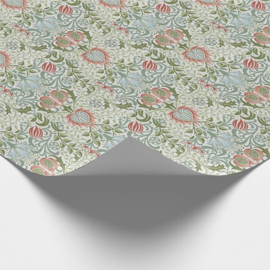 Papier Cadeau William Morris Motif d'art décoratif (Coin)