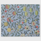 Papier Cadeau William Morris - Motif de fruits anciens ou de gre (Plat)