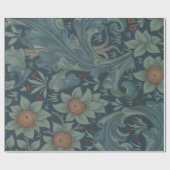 Papier Cadeau William Morris Orchard Art Motif (Plat)