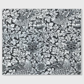 Papier Cadeau William Morris Particularités Florales Anénome d'o (Plat)