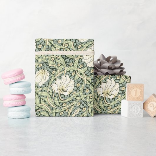 Papier Cadeau William Morris Pimpernel (Baby Shower)