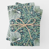 PAPIER CADEAU: WILLIAM MORRIS : PIMPERNEL (En situation)