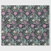 Papier Cadeau William Morris Poppy Botanical Victorian Wallpaper (Plat)