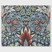 Papier Cadeau William Morris Snakeshead Floral Classique Botaniq (Plat)