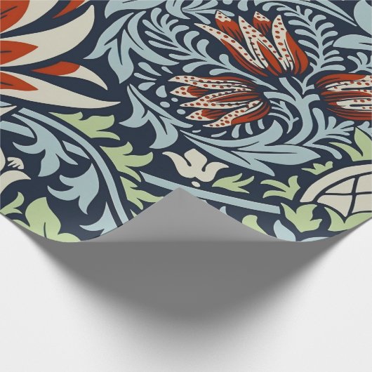Papier Cadeau William Morris Snakeshead Floral Classique Botaniq (Coin)