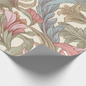 Papier Cadeau William Morris Style Botanical Floral Pattern (Coin)