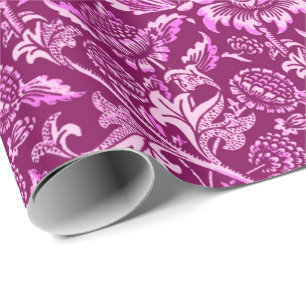 Papier Cadeau William Morris Sunflower, Amethyst Purple