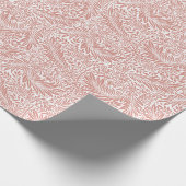 Papier Cadeau William Morris Terracotta Larkspur Motif (Coin)