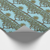 Papier Cadeau William Morris Tree Frieze Fond d'écran floral (Coin)
