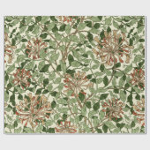 Papier Cadeau William Morris Vintage Honeysuckle Motif (Plat)