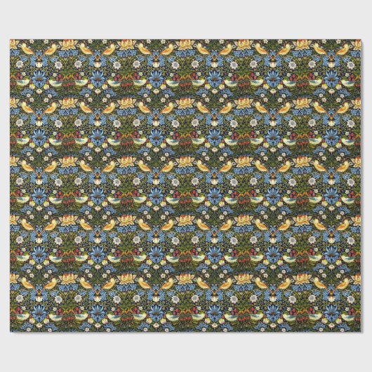 Papier Cadeau William Morris, Voleur de fraises (Plat)