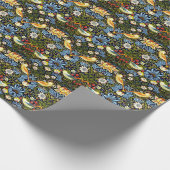 Papier Cadeau William Morris, Voleur de fraises (Coin)