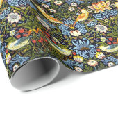 Papier Cadeau William Morris, Voleur de fraises (Coin rond)