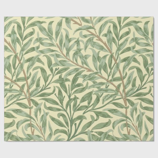 Papier Cadeau William Morris Willow Bough (Plat)