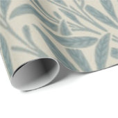 Papier Cadeau William Morris Willow Slate (Coin rond)
