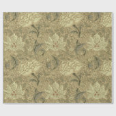 Papier Cadeau William Morris Windrush Motif de fond d'écran (Plat)