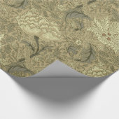 Papier Cadeau William Morris Windrush Motif de fond d'écran (Coin)