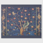 Papier Cadeau William Morris Woodpecker Tapestry Arts & Artisana (Plat)