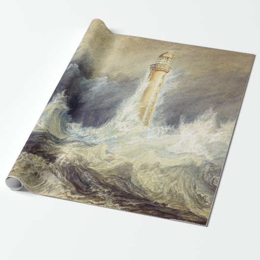 Papier Cadeau William Turner - Phare de Bell Rock (Déroulé)