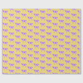 Papier Cadeau Williams College Ephs Purple Cows (Plat)