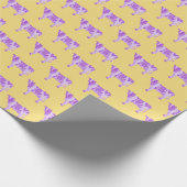 Papier Cadeau Williams College Ephs Purple Cows (Coin)