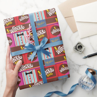 Papier Cadeau Willy Wonka Motif