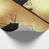 Papier Cadeau Windmills Sunrise (Coin)