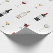 Papier Cadeau Wine Wrapping Paper (Coin)