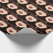 Papier Cadeau Wineaux, papier visage souriant (Coin)