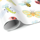 Papier Cadeau Wing-Nutz™_Fluttering Buddies_motif_party heure (Coin rond)