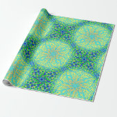 Papier Cadeau Winston Lapis Chartreuse (Déroulé)