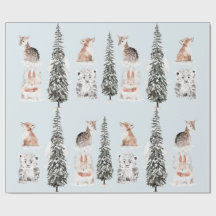 Winter Animals Icy Blue Baby Shower